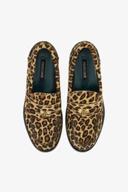 RC Jaguar Print Mocassins Marron TKS028-PZA92