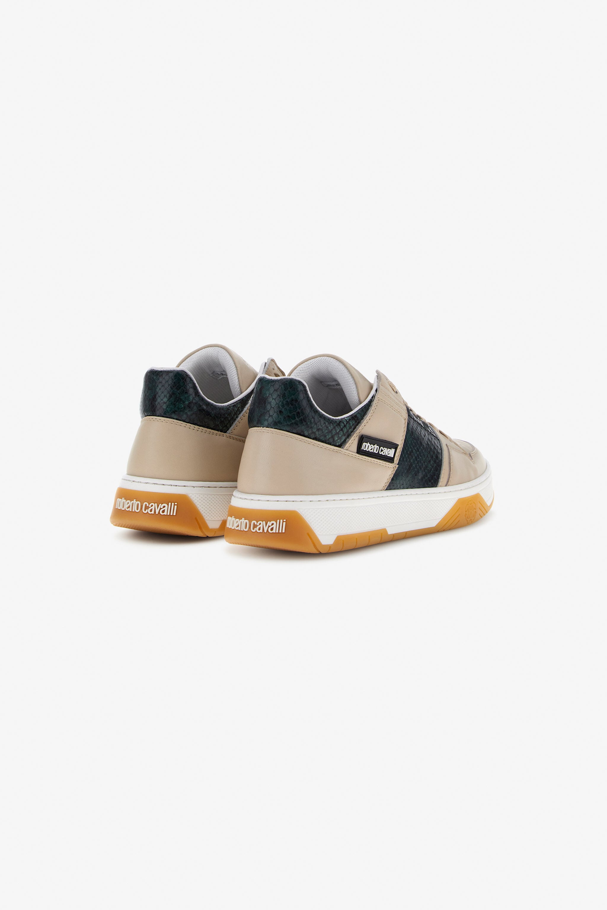 RC Sneakers con logo RC RC Sneakers con logo RC Marrone chiaro SRS046-PN003