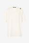 RC T-Shirt With Cut-Out And Tiger Head RC T-Shirt With Cut-Out And Tiger Head Ivory UKT63A-JD030