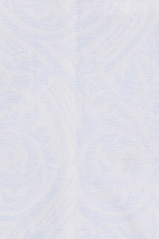 JU Light Blue Tonal Print Double-Breasted Blazer JU Light Blue Tonal Print Double-Breasted Blazer BABY BLUE VJT403-TYP28