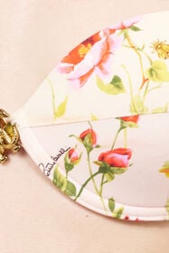 RC Miami Flowers Print Bikini Top GREEN/FUCHSIA WQW001-HVR39