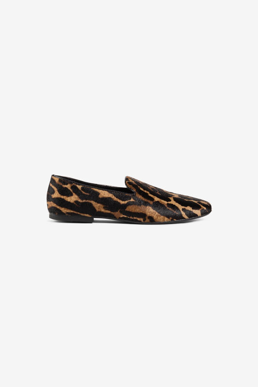 RC Mocasines con piel de becerro y estampado Ocelot LEOPARD PKS001-ZW027