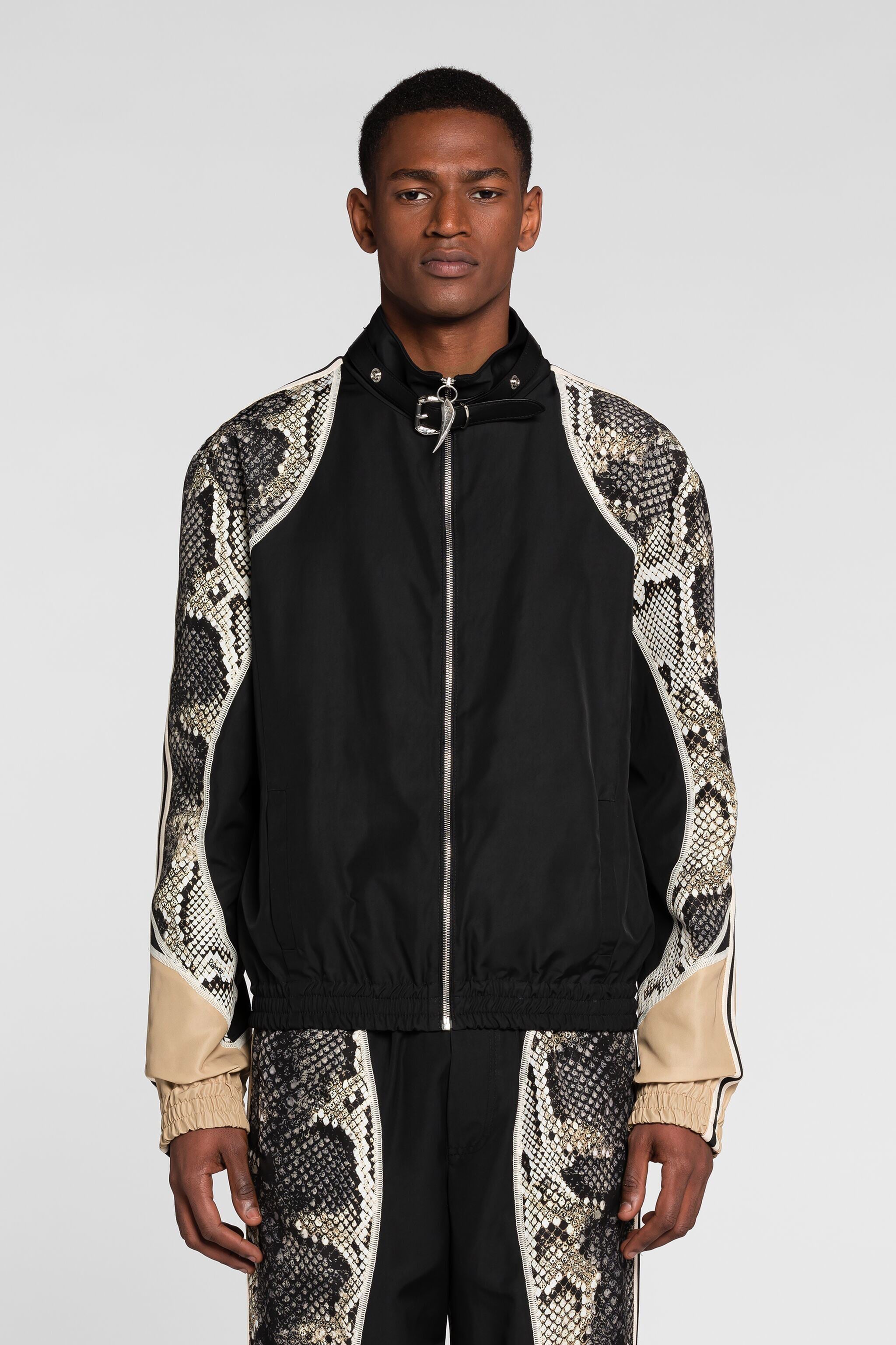 RC Python-Print Track Jacket RC Python-Print Track Jacket BLACK PNT85D-FT078