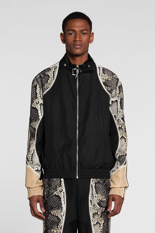 RC Python-Print Track Jacket RC Python-Print Track Jacket BLACK PNT85D-FT078