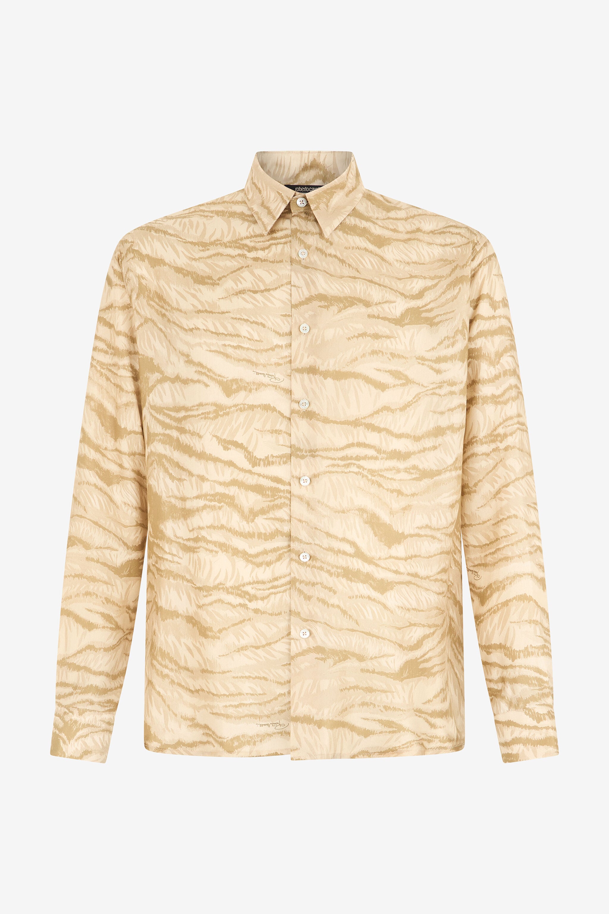 RC Tiger Skin print shirt RC Tiger Skin print shirt BEIGE OOT70A-2NO65