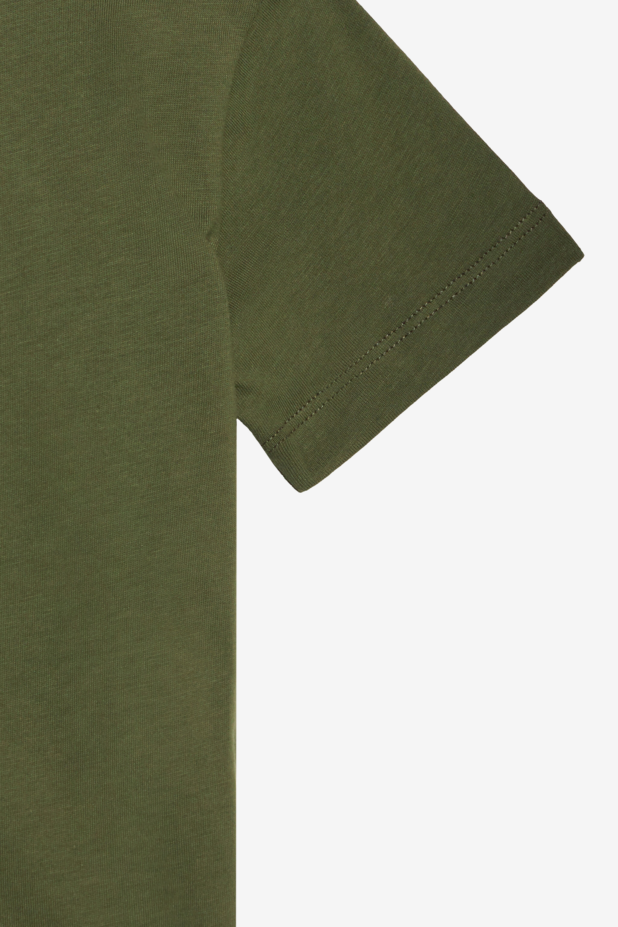 JU T-Shirt Mit Monogramm RC Und Logo JU T-Shirt Mit Monogramm RC Und Logo Grün UJT60M-JD001