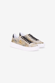 RC Leopard Print Sneaker with Monogram RC JAGUAR QOS01N-PZO17