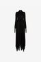 RC Maxikleid mit Fransen RC Maxikleid mit Fransen Schwarz RKT120-JJ051