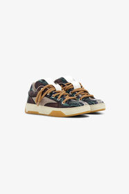 RC Sneakers Basse Colorate Verde scuro TKS026-PZG64