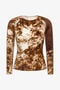RC Appaloosa Print Top RC Appaloosa Print Top Brown TKT618-6CN08