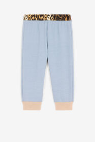 JU Jogginghose mit Schmetterling-Print Hellblau PJT259-CF050