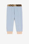 JU Jogginghose mit Schmetterling-Print JU Jogginghose mit Schmetterling-Print Hellblau PJT259-CF050