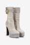 RC Elaphe Leather Platform Ankle Boots RC Elaphe Leather Platform Ankle Boots JEANS XQS003-UBA01