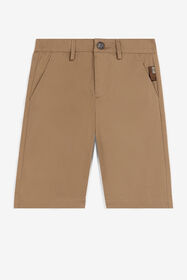 JU Logo-Print Shorts Light brown QJT234-CE035