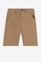 JU Short à logo imprimé JU Short à logo imprimé Marron clair QJT234-CE035