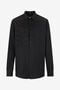 RC Black Cotton Shirt with Embroidered Zebra Motif RC Black Cotton Shirt with Embroidered Zebra Motif BLACK SOT70E-3AD03