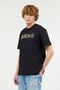 JC T-Shirt Avec Logo Animalier JC T-Shirt Avec Logo Animalier Noir UFT051-UF071