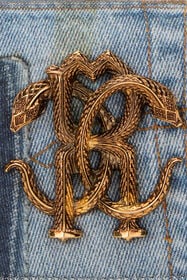 RC Sac porté épaule en patchwork de denim JEANS SKB112-DLL01