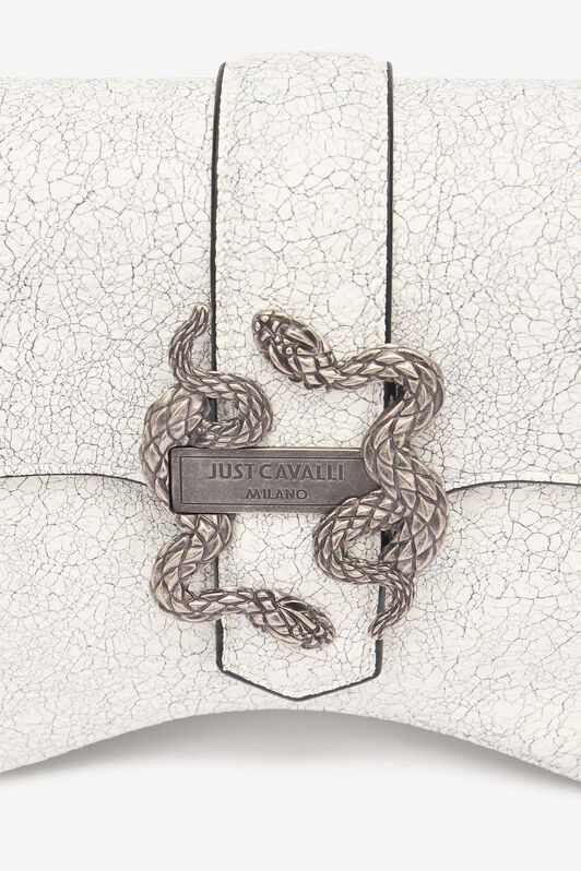 JC Marble-Effect Bag With Mirror Snake JC Marble-Effect Bag With Mirror Snake White UFB029-UF398