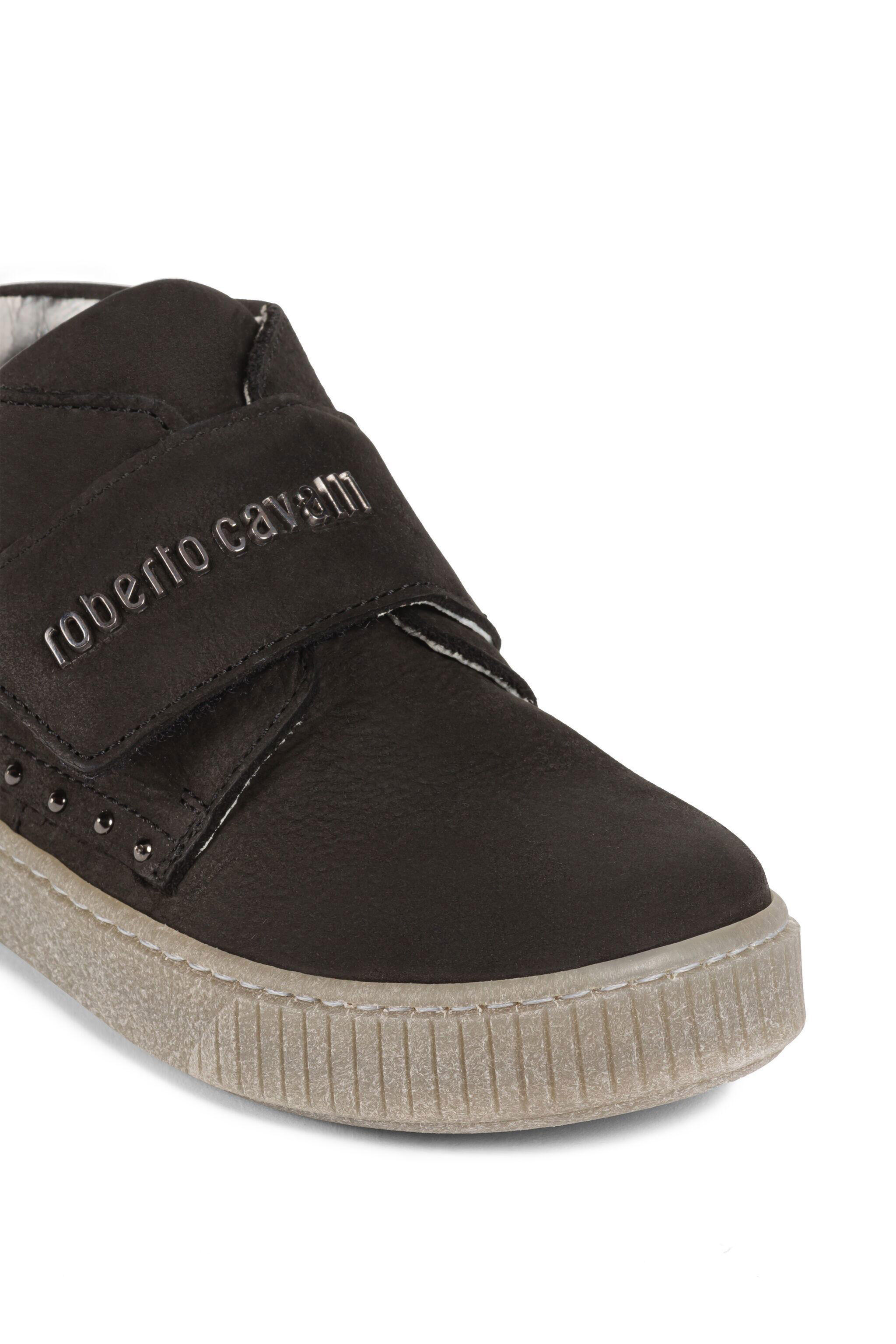 JU Stud-Embellished Logo-Appliqué Boots Black FNLEA7-IEA7U