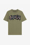 RC Logo print cotton T-shirt Green QRT61C-JD060