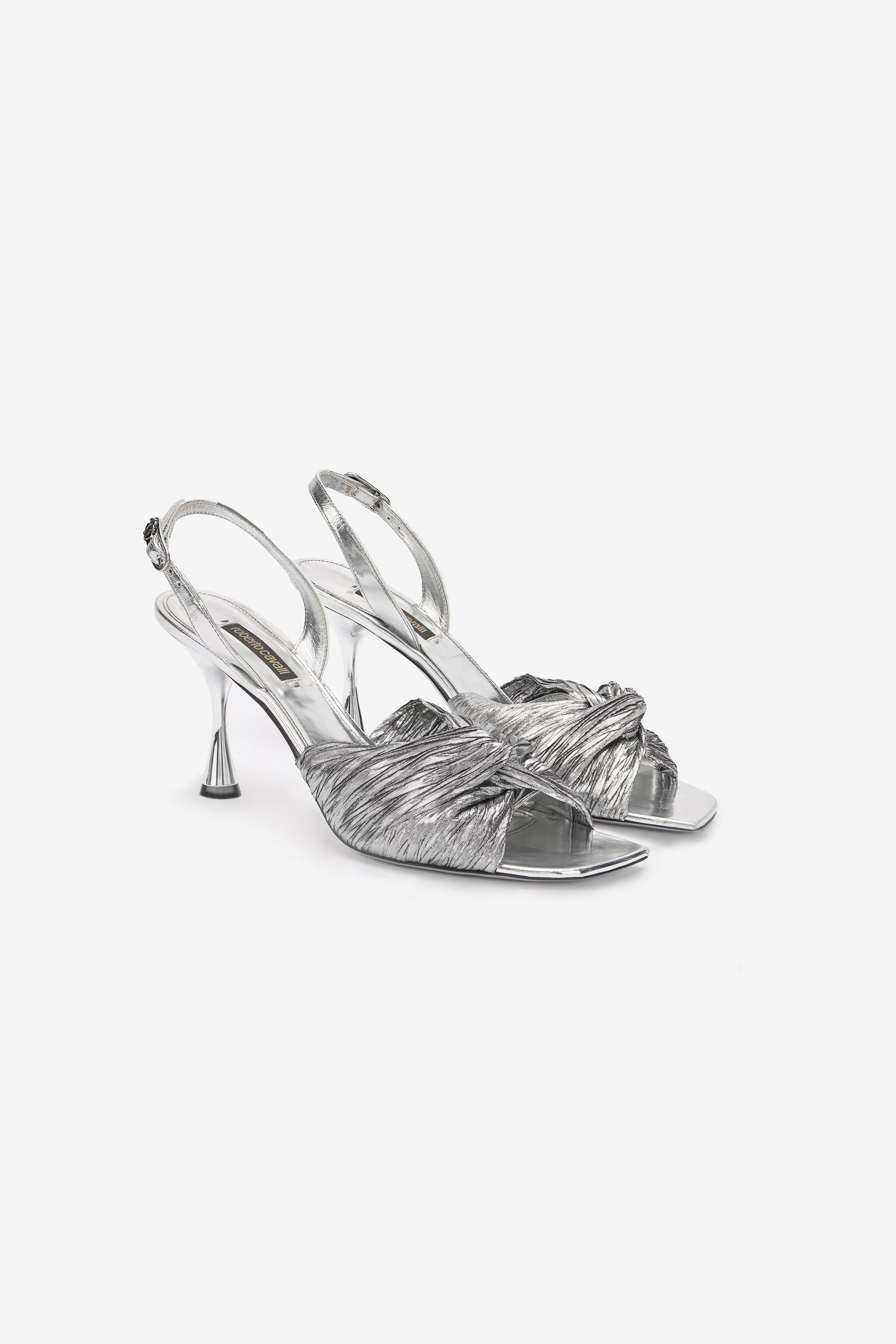 RC Metallic Leather Sandals RC Metallic Leather Sandals Silver UKS006-PZF01