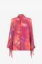 RC Blouse effet tie & dye Fuchsia QKT700-GG039