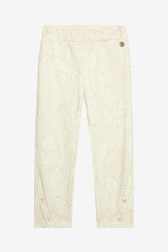 JU Cheetah-Print Sports Pants Ivory UJT23E-5OO35