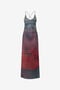 RC Robe Longue Avec Combinette Effet Mal Teinté Noir/Rouge VQT102-4QP69