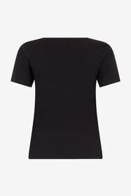 RC Schwarzes Slim-Fit T-Shirt BLACK TOT60A-JD003