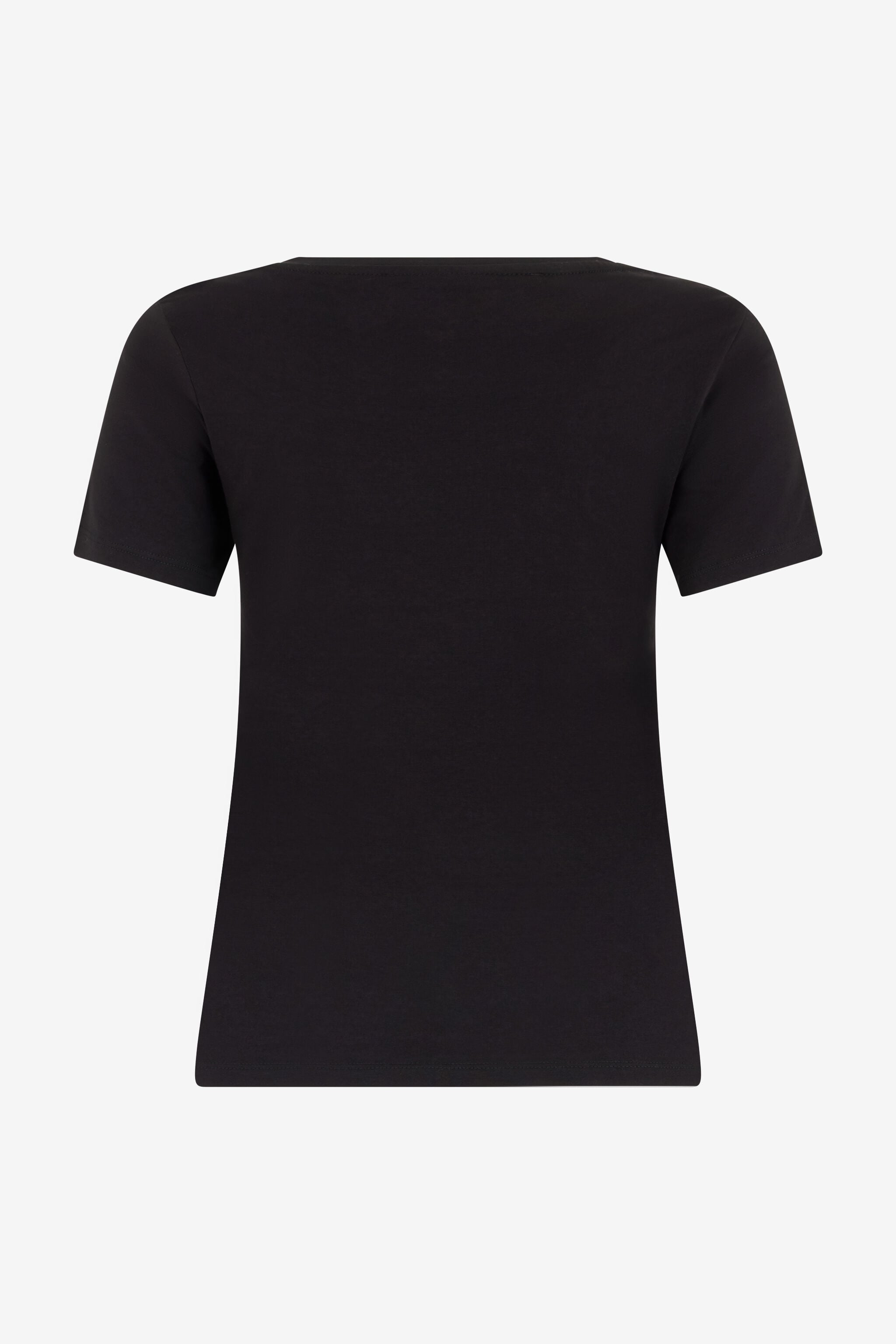 RC Schwarzes Slim-Fit T-Shirt RC Schwarzes Slim-Fit T-Shirt BLACK TOT60A-JD003