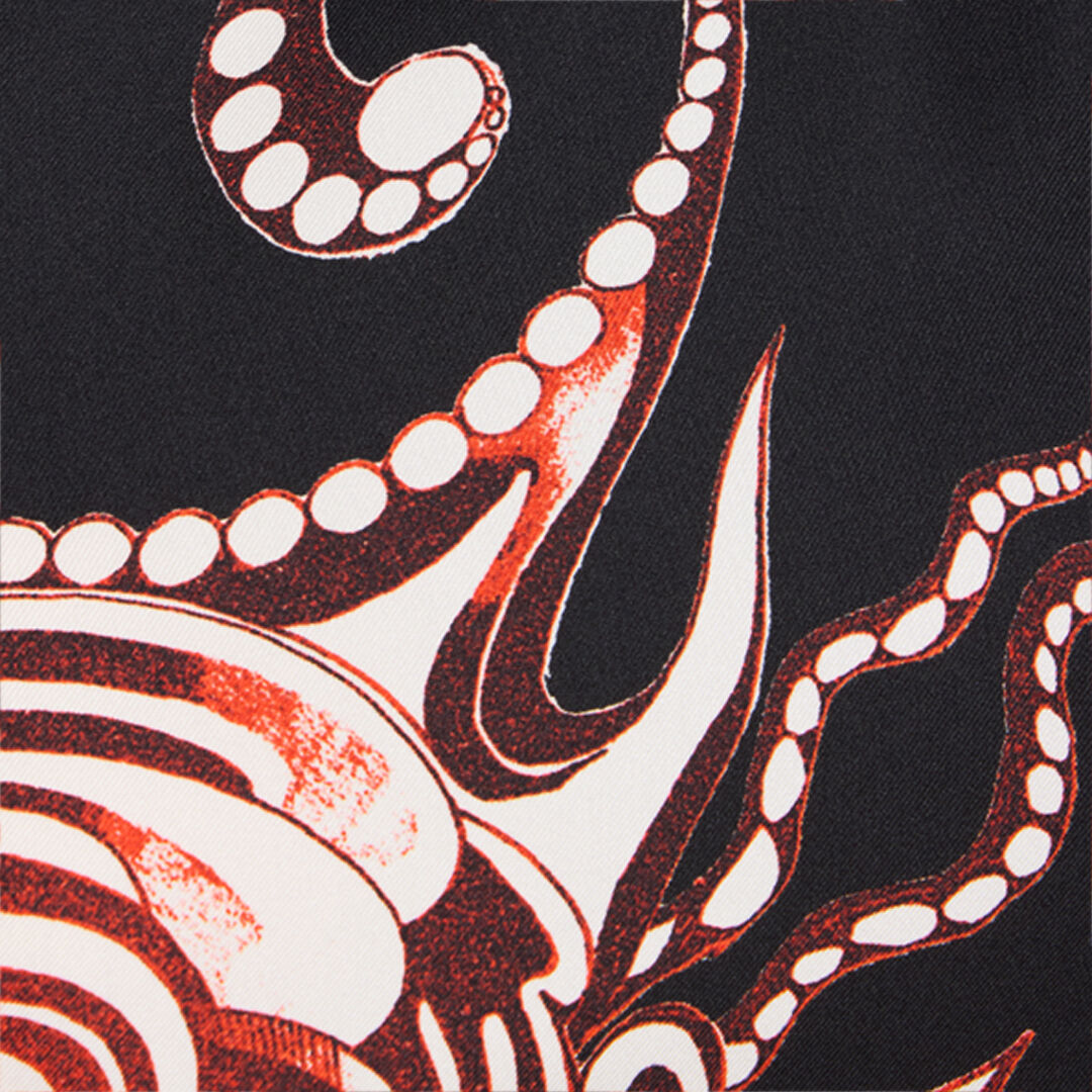 RC Short dress black with red and white dragon print RC Short dress black with red and white dragon print NERO/BIANCO/ROSSO VQT160-OZP75