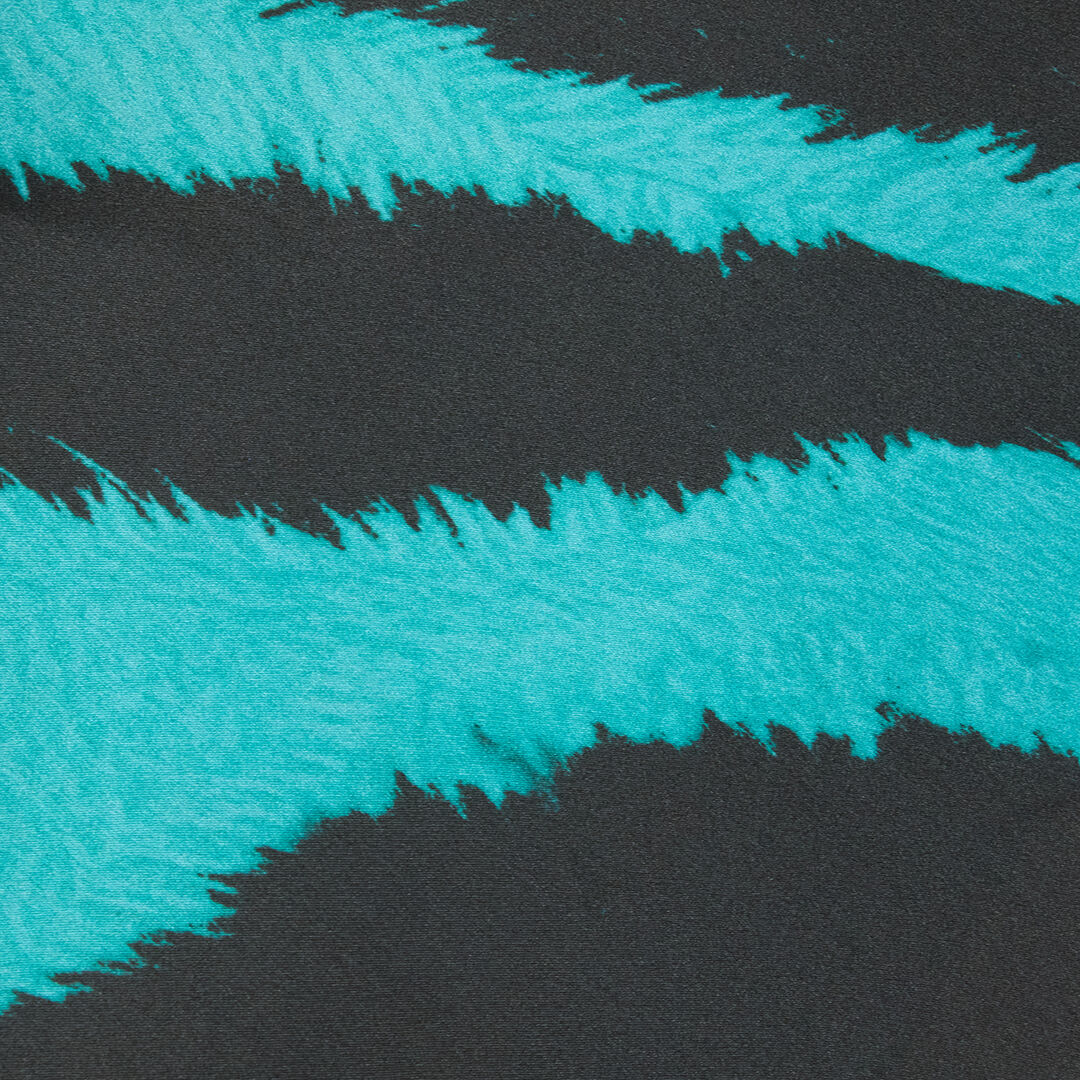 RC Dress With Zebra Tribute Print RC Dress With Zebra Tribute Print Blue UWT125-CTP26