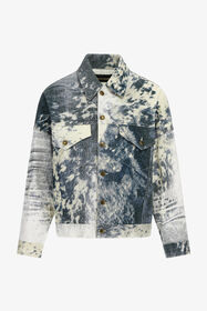 RC Appaloosa Print Jacket Blue TKJ403-DAN09