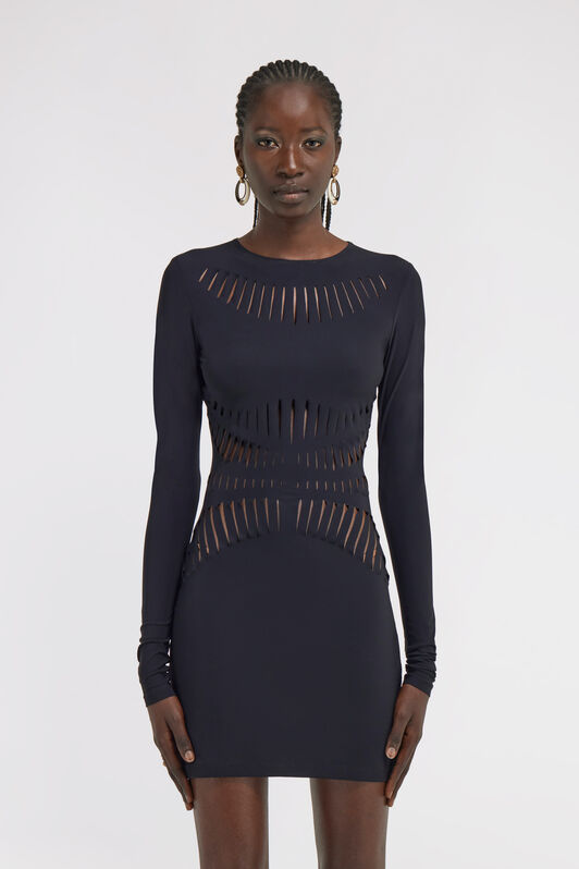 RC Cut out Dress RC Cut out Dress Black TKT10F-LL006