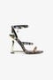 JC Just Cavalli sandals JC Just Cavalli sandals Light blue/Black SFS161-SF498