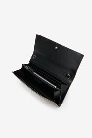 RC Serpentine Gold Lizard-Effect Wallet On Chain SILVER WKA017-PZS14
