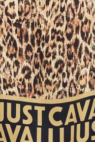 JC Camicia Jaguar Skin Con Monogram JC Marrone chiaro UFM011-UF106