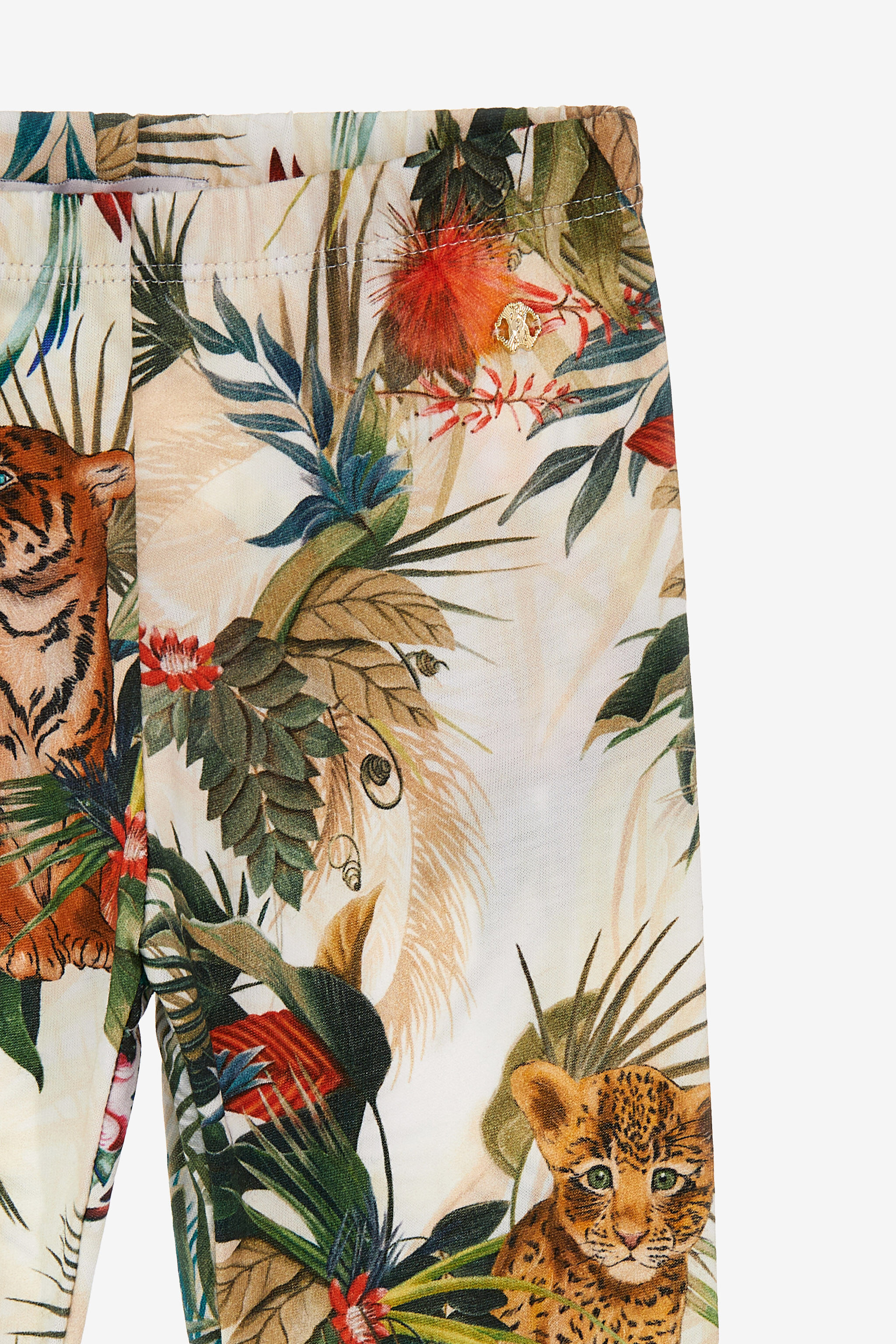 JU Hose mit Jungle-Skin-Print JU Hose mit Jungle-Skin-Print Grün SJT249-JFI95