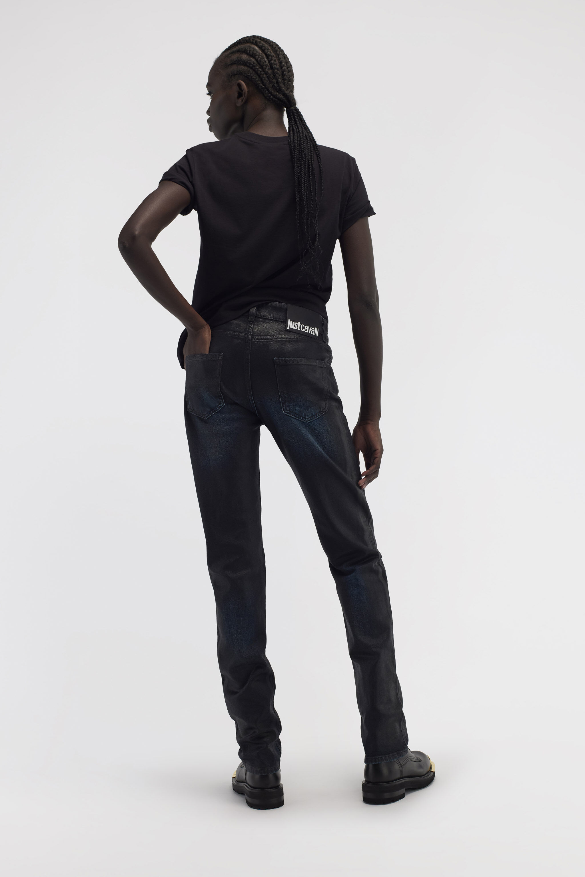 Skinny jeans by Just Cavalli in Dark blue for Men | Roberto Cavalli®
