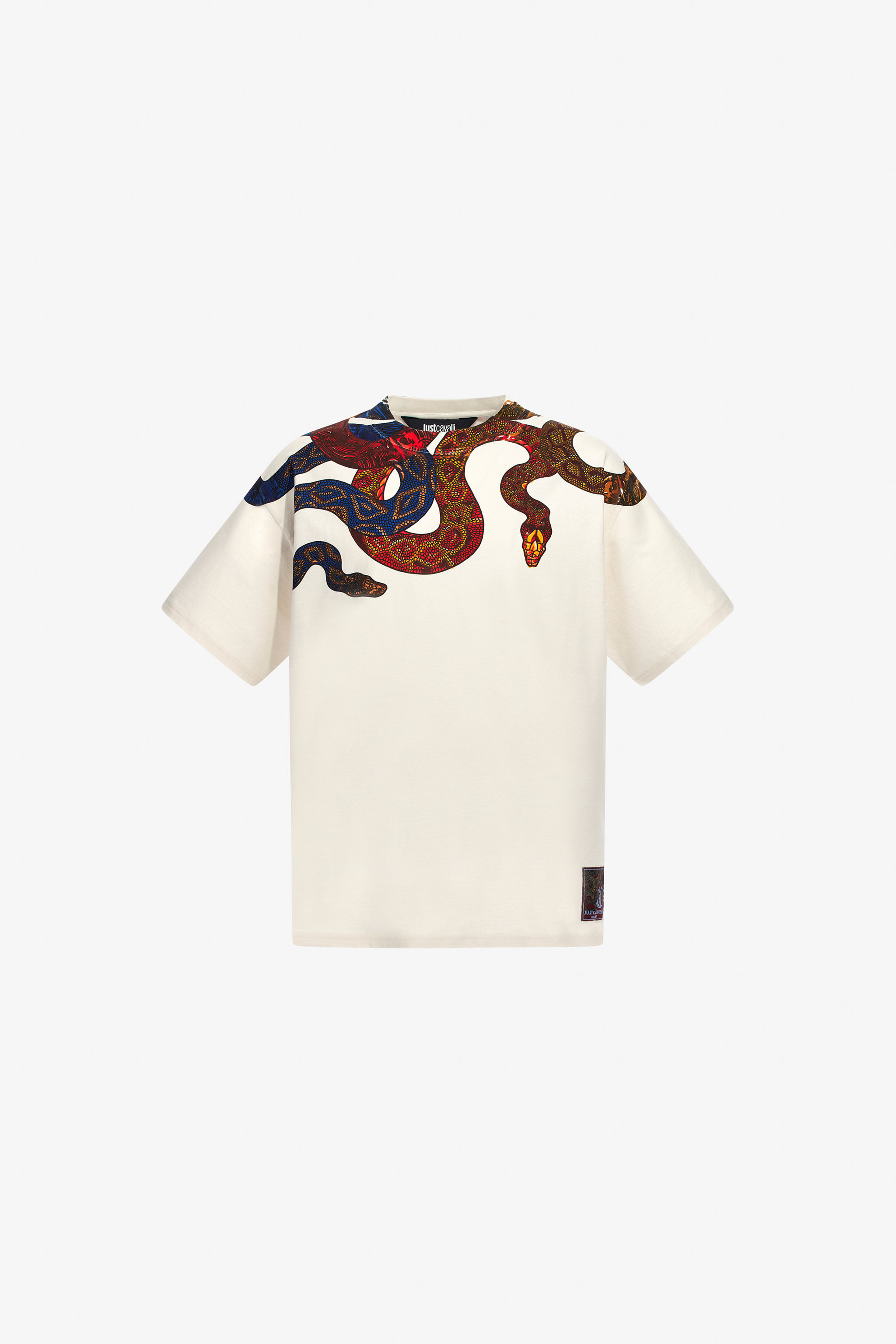 JC Just Cavalli T-shirt JC Just Cavalli T-shirt Elfenbein TFT020-TF037