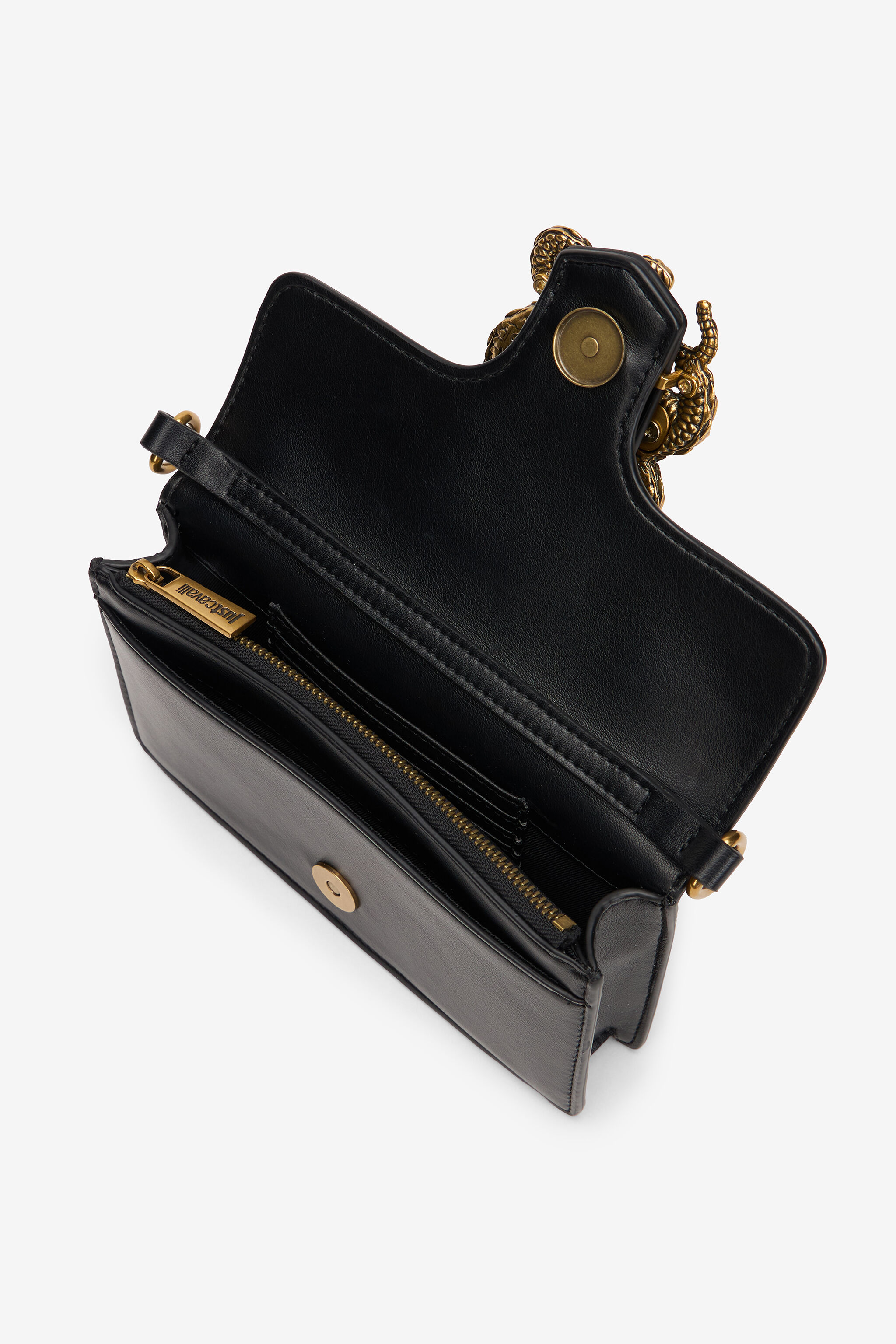 JC Chain Strap Wallet JC Chain Strap Wallet BLACK XFP004-XF513