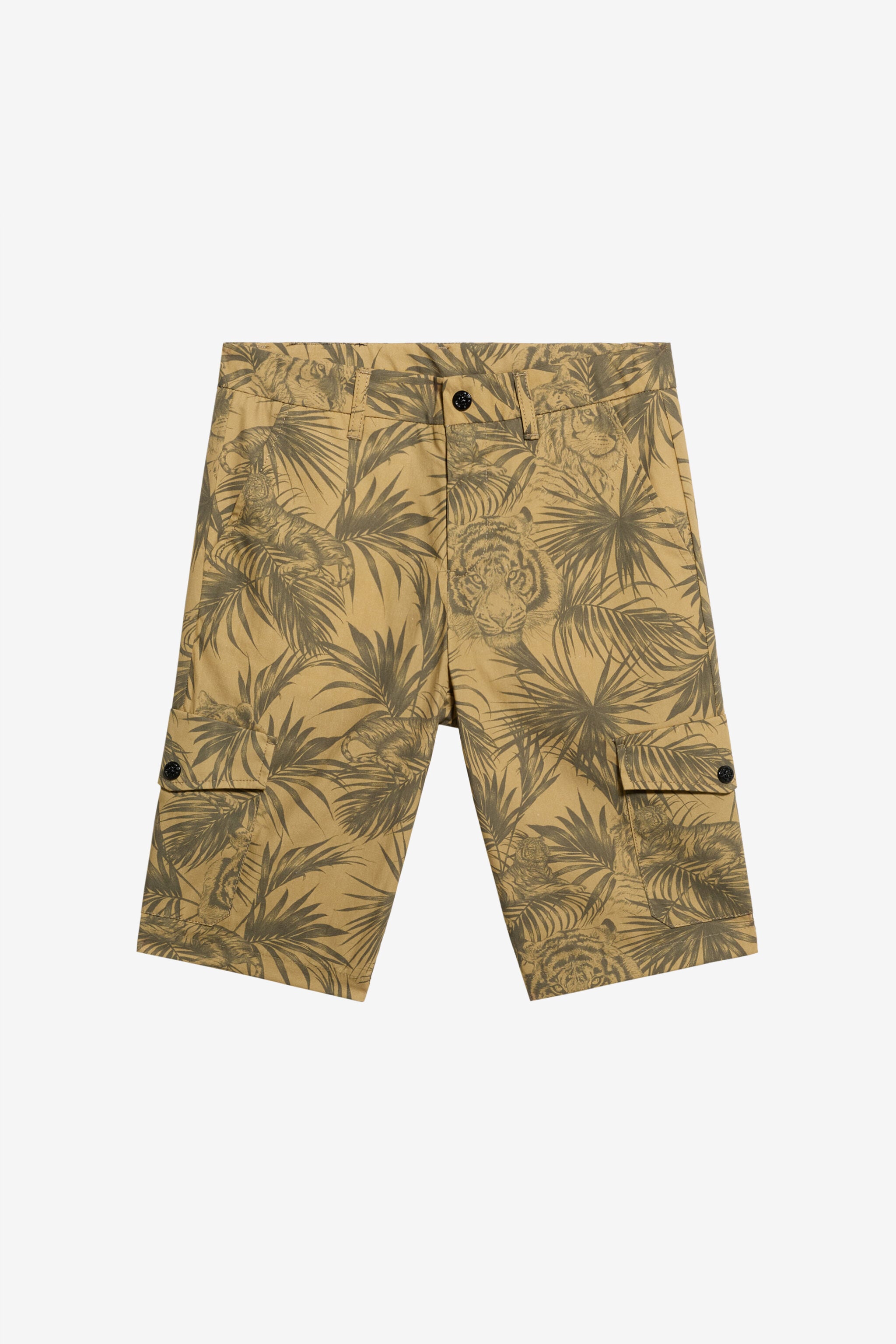 JU Pantaloni Stampa Jungle JU Pantaloni Stampa Jungle KHAKY TJT20N-6SN36