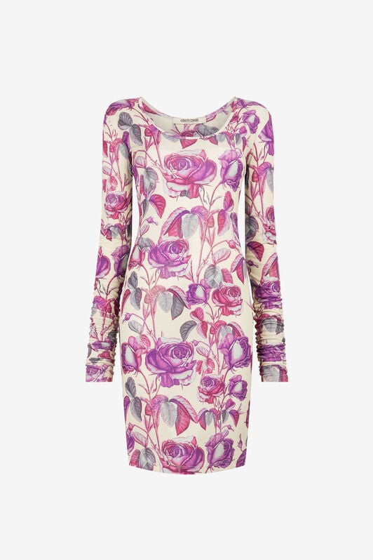 RC Rose-Print Dress RC Rose-Print Dress Pink PQT10B-LNF03