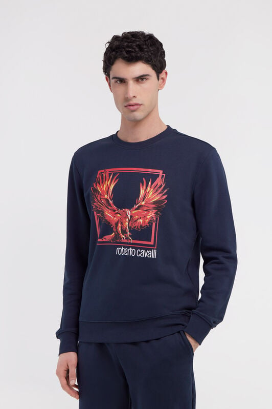 RC Printed sweatshirt RC Printed sweatshirt Dark blue NOT66A-CF052