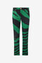 RC Skinny fit jeans with Zebra Tribute print Green UWJ232-DAP26