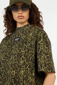 JC Leopard Print T-Shirt VERDE 185 VFT185-VF308