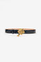 RC Cinturón efecto cocodrilo con tigre joya RC Cinturón efecto cocodrilo con tigre joya Azul oscuro TKC002-PZE01