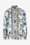 JC Chemise À Imprimé Jungle Et Python JC Chemise À Imprimé Jungle Et Python Bleu clair UFT143-UF209