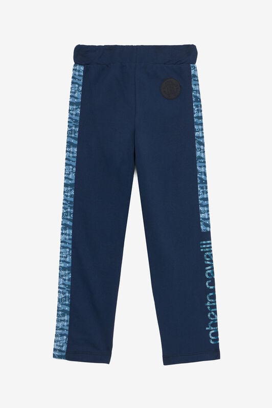JU Sport Pants With Branded Bands JU Sport Pants With Branded Bands Dark blue UJT20D-CF050